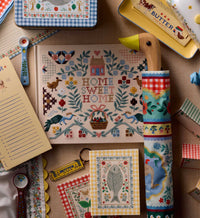 Tracy & Co Embroidered Guest Book - Home Sweet Home
