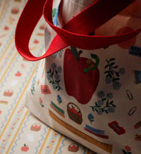 Tracy & Co East West Canvas Tote Bag - Schoolhouse