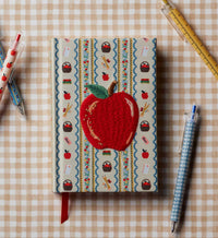 Tracy & Co Mini Embroidered Journal - Schoolhouse