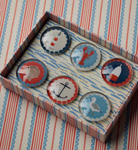 Tracy & Co Magnet Set - Seaside