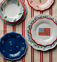Tracy & Co Melamine Assorted Dessert Plates - Americana