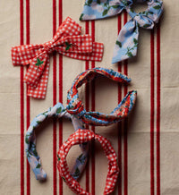 Tracy & Co Knotted Headband - Americana Stripe
