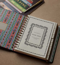 Tracy & Co 2026-2027 17-Month Academic Covered Spiral Planner - Ladies Night Book Club