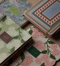 Tracy & Co 2027 12-Month Softcover Spiral Planner - Sage Hydrangea