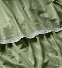 Tracy & Co Estee Stripe Cotton Fabric - Sage