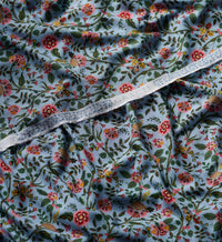Tracy & Co Gracie Rayon Fabric - Slate