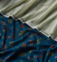 Tracy & Co Amelia Cotton Fabric - Sapphire