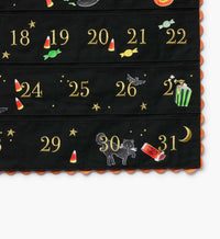 Tracy & Co Embroidered Hanging Countdown Calendar - Halloween Parade
