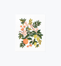 Tracy & Co Citrus Floral Art Print