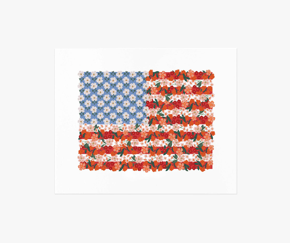 Tracy & Co Americana Art Print