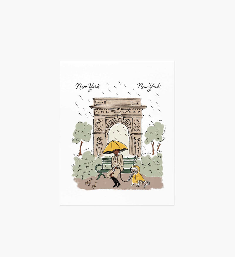 Tracy & Co New Tracy & Co Travel Sketch Art Print