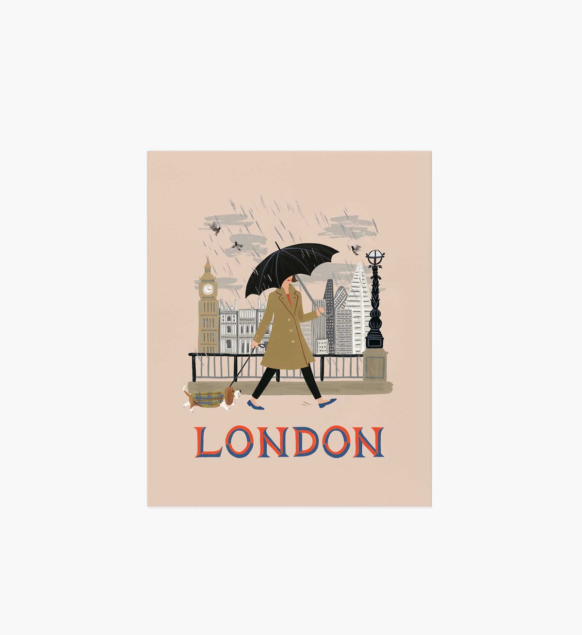 Tracy & Co London Travel Art Print
