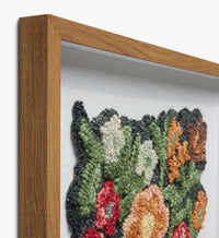 Tracy & Co Framed Wall Art - Edith Garden Navy