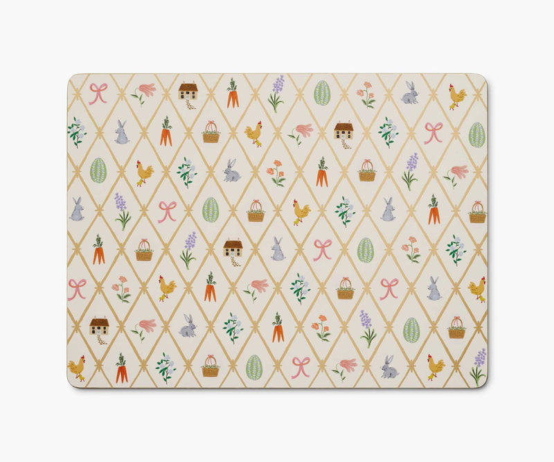 Tracy & Co Cork Placemats - Spring Farm