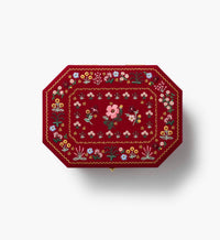 Tracy & Co Embroidered Jewelry Box - Gemma
