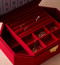 Tracy & Co Embroidered Jewelry Box - Gemma