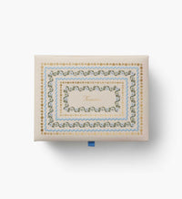 Tracy & Co Large Embroidered Keepsake Box - Delphine