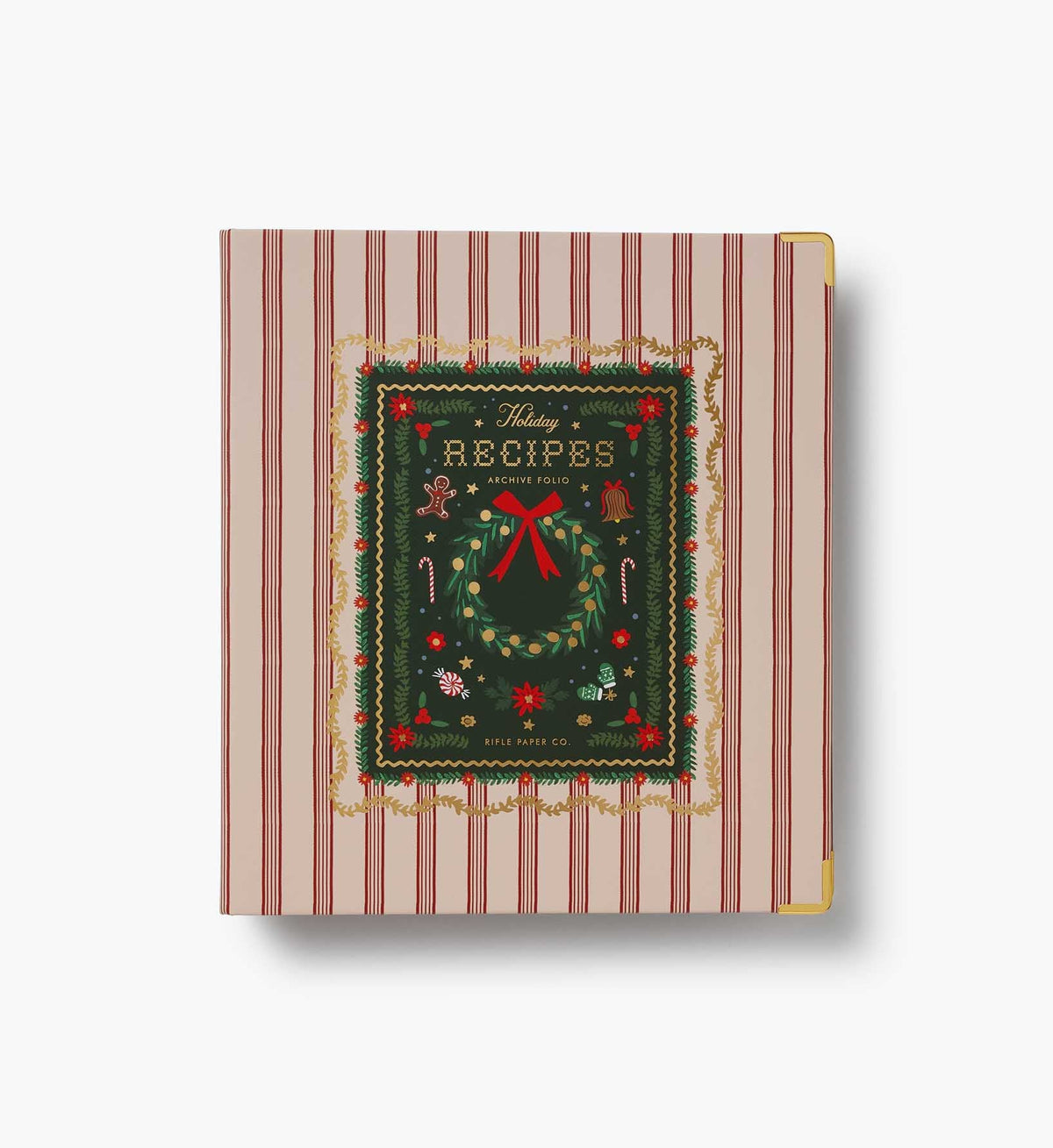 Tracy & Co Recipe Binder - Holly Jolly