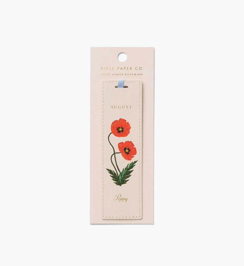Tracy & Co Birth Month Bookmark - August