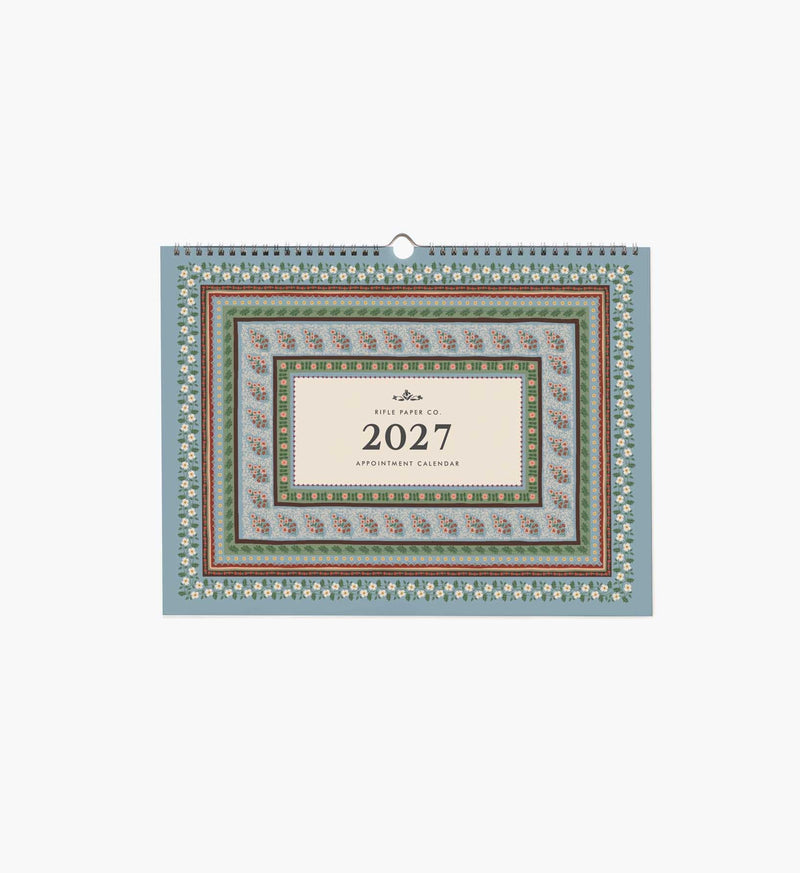 Tracy & Co 2027 Appointment Calendar - Paisley