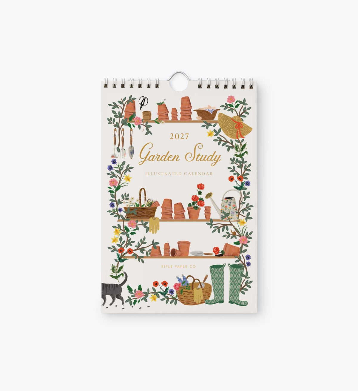 Tracy & Co 2027 Kitchen Calendar - Garden Study