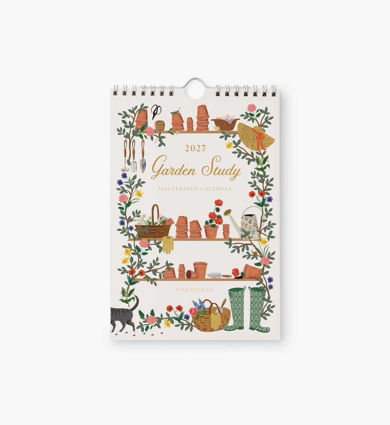 Tracy & Co 2027 Kitchen Calendar - Garden Study