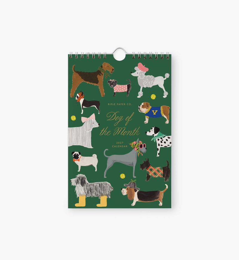 Tracy & Co 2027 Kitchen Calendar - Dog of the Month