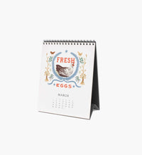 Tracy & Co 2027 Desk Calendar - Country Farm