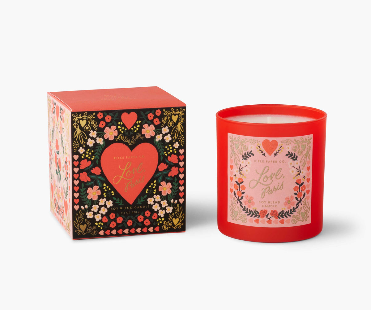 Tracy & Co 9.5 oz Candle - Love, Paris