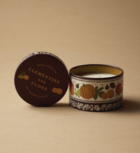 Tracy & Co Tin Candle - Clementine & Clove