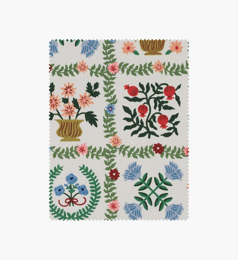 Tracy & Co Helena Canvas Fabric - Cream