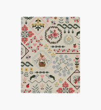 Tracy & Co Heritage Sampler Canvas Fabric - Linen