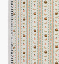 Tracy & Co Farmhouse Stripe Canvas Fabric - Cream