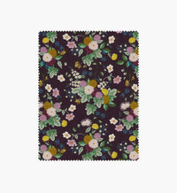 Tracy & Co Dahlia Cotton Fabric - Aubergine