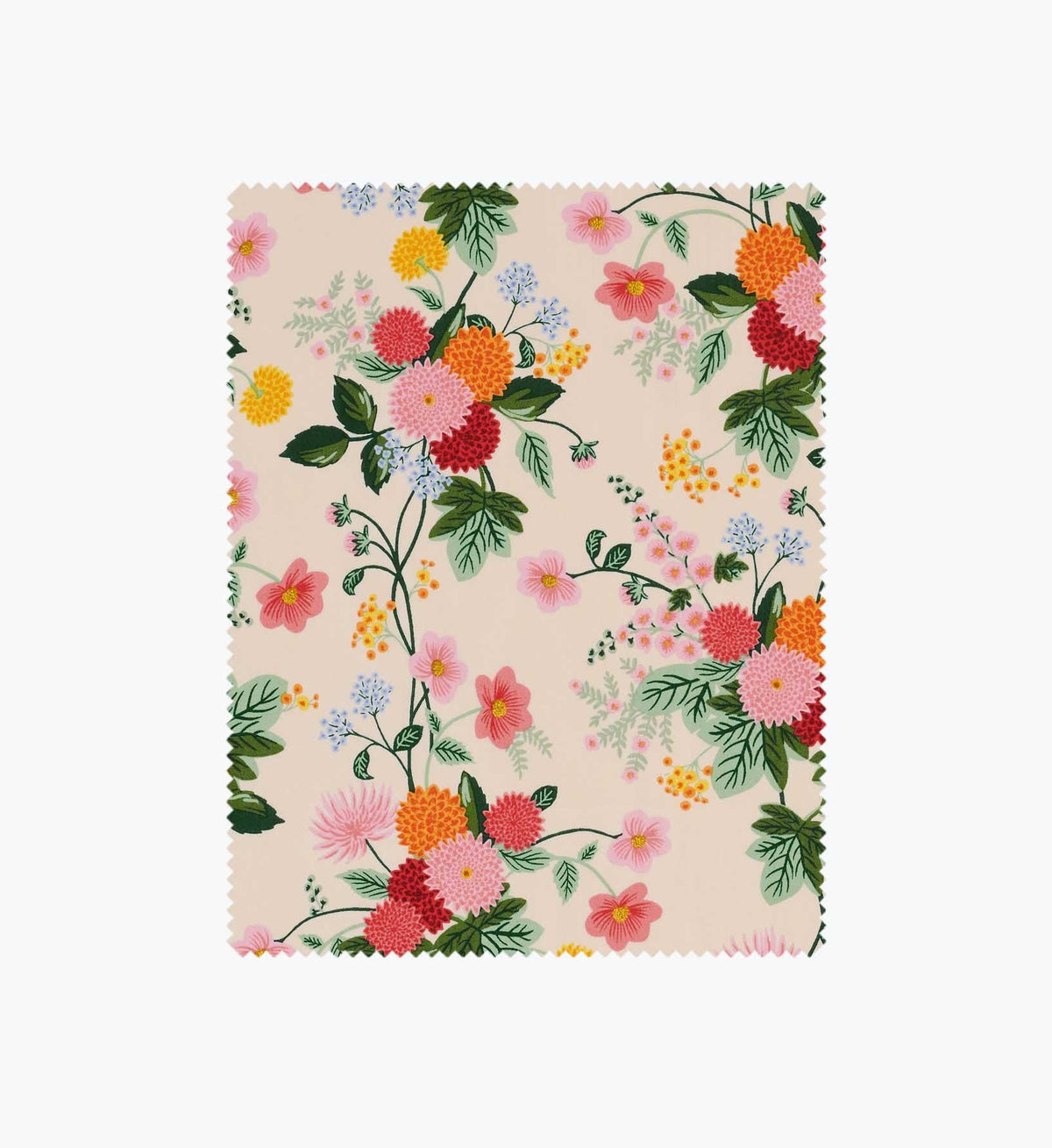 Tracy & Co Dahlia Cotton Fabric - Blush