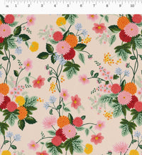 Tracy & Co Dahlia Cotton Fabric - Blush