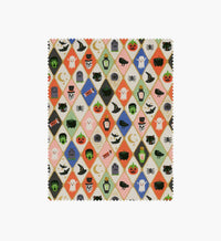 Tracy & Co Halloween Argyle Cotton Metallic Fabric - Multi