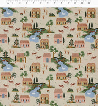 Tracy & Co Cotswolds Cotton Fabric - Linen