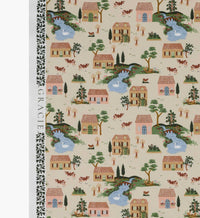 Tracy & Co Cotswolds Cotton Fabric - Linen
