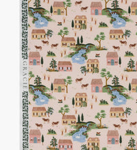 Tracy & Co Cotswolds Cotton Fabric - Pink
