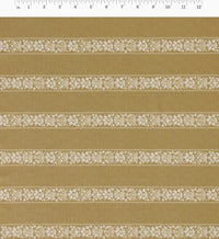 Tracy & Co Estee Stripe Cotton Fabric - Orche