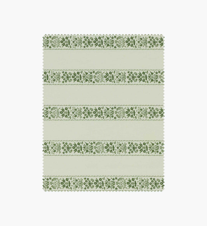 Tracy & Co Estee Stripe Cotton Fabric - Cream