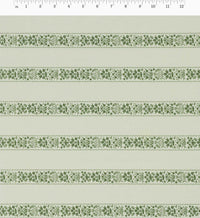 Tracy & Co Estee Stripe Cotton Fabric - Cream