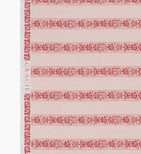 Tracy & Co Estee Stripe Cotton Fabric - Pink