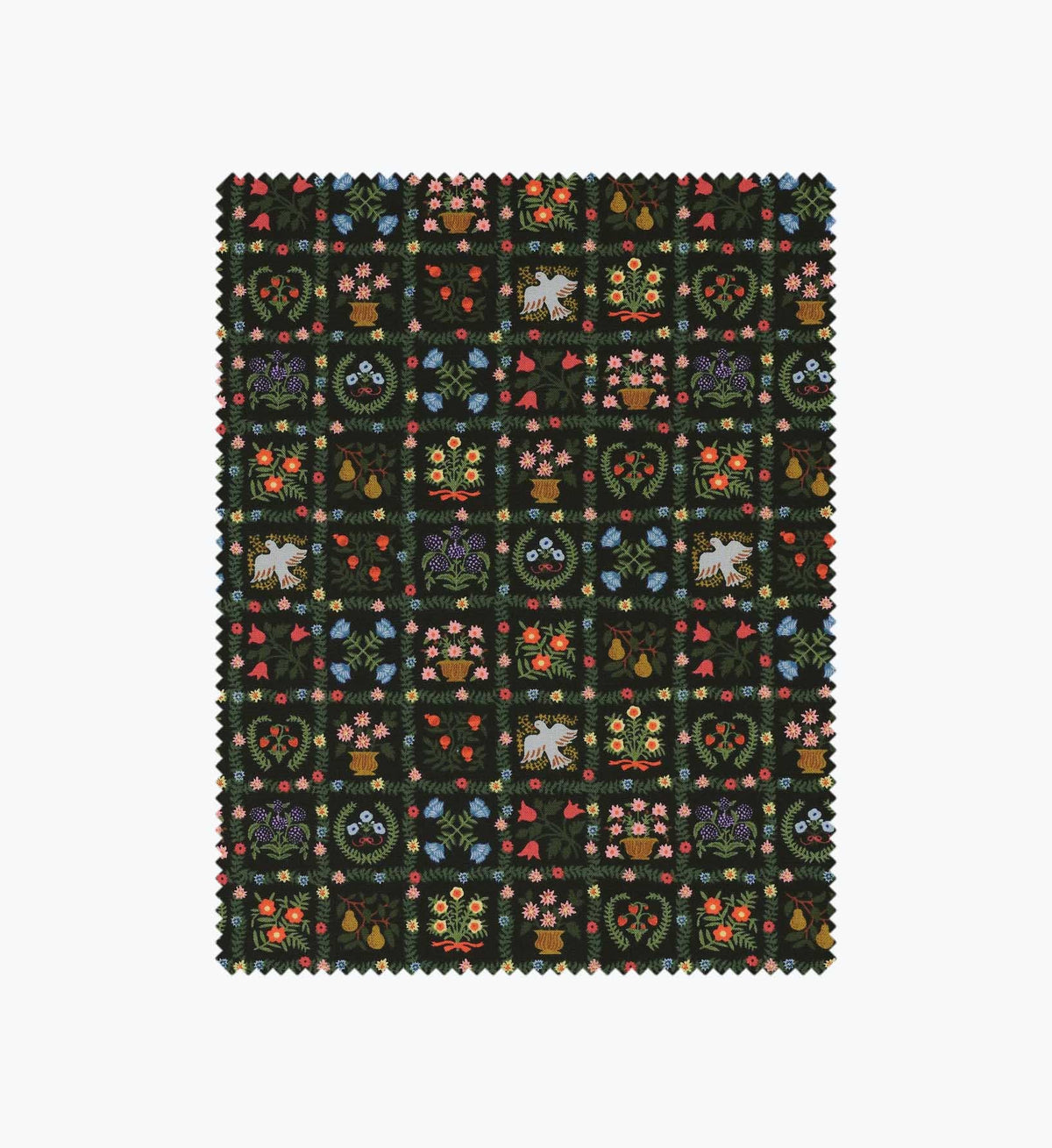 Tracy & Co Helena Cotton Fabric - Black