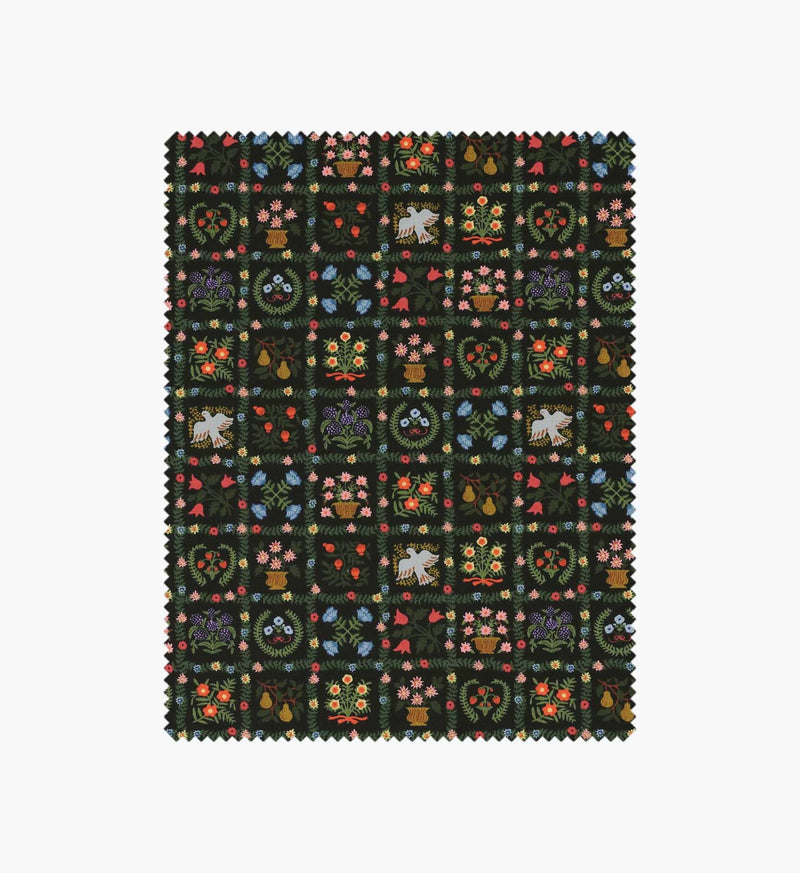 Tracy & Co Helena Cotton Fabric - Black