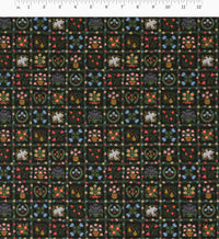 Tracy & Co Helena Cotton Fabric - Black