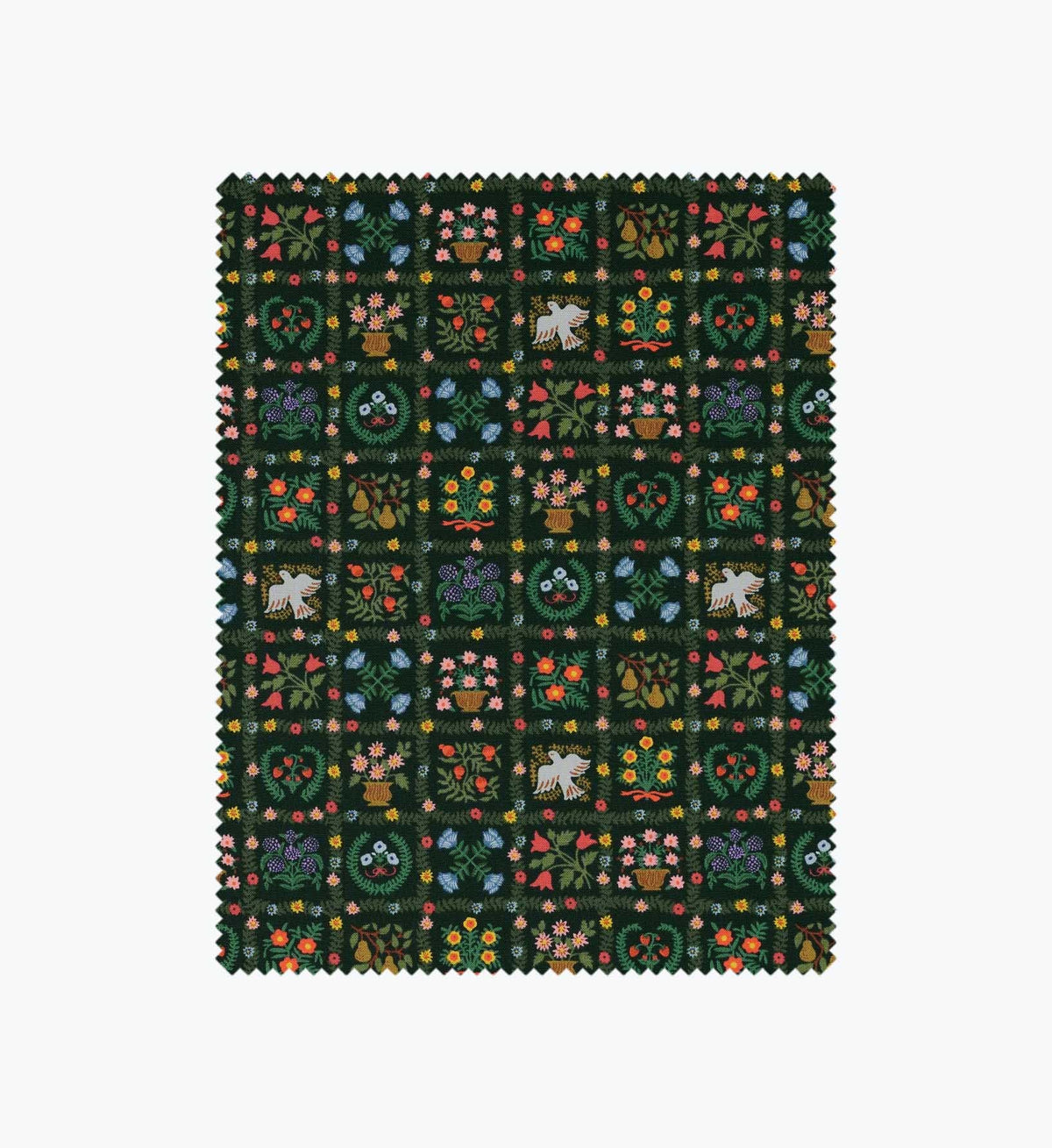Tracy & Co Helena Cotton Fabric - Evergreen