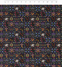 Tracy & Co Helena Cotton Fabric - Navy