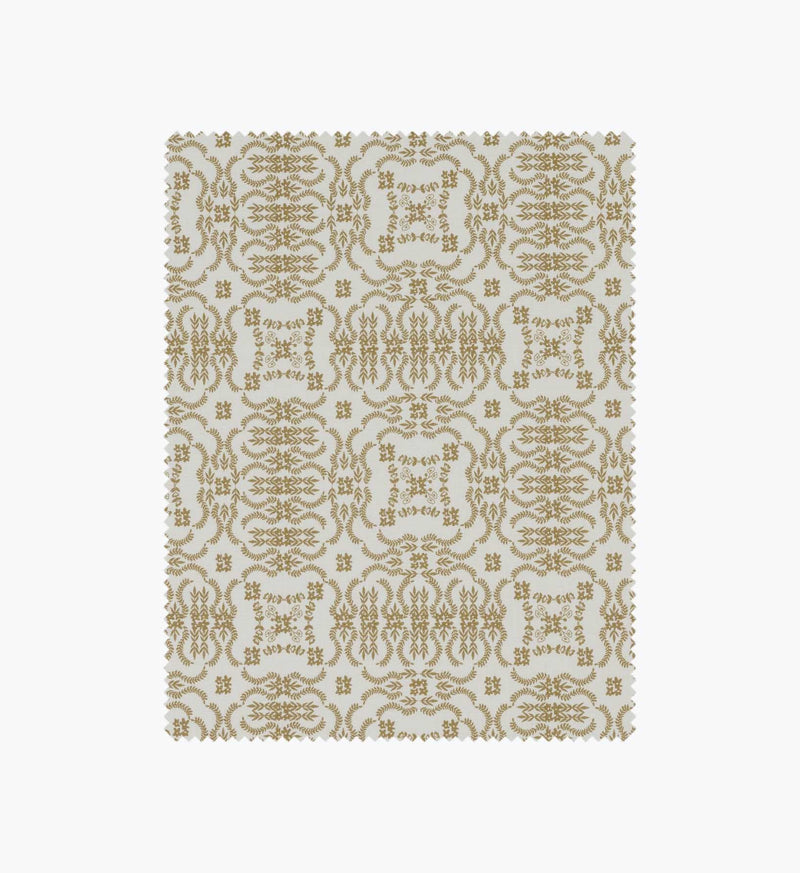 Tracy & Co Heritage Cotton Fabric - Cream